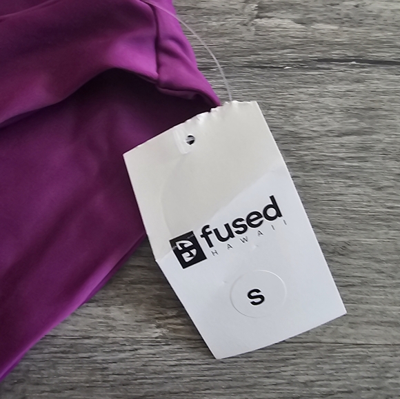 Fused Hawaii purple bikini bottom women's size small - Picture 3 of 5